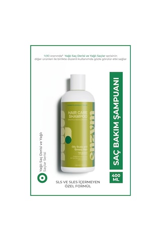 Yağlı Saç Derisi Ve Yağlı Saçlar İçin Saç Bakım Şampuanı 400 Ml