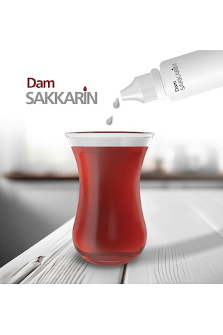 Dam Sakkarin Sıvı Tatlandırıcı 30 ML