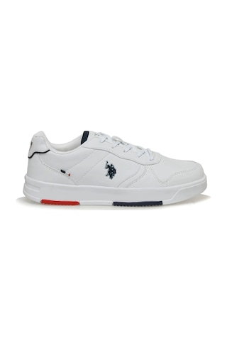 U S Polo Assn Andrei Erkek Ayakkabi Beyaz