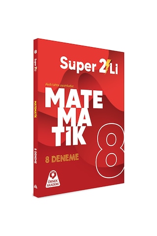 8. Sınıf Süper İkili Matematik Seti Örnek Akademi