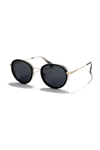 Hermod H1870-c1-51 Polarize Unisex Güneş Gözlüğü Siyah