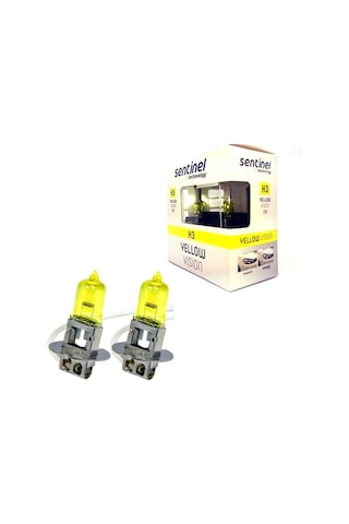 Sentinel H3 Sarı Işık Ampul 12V 55W