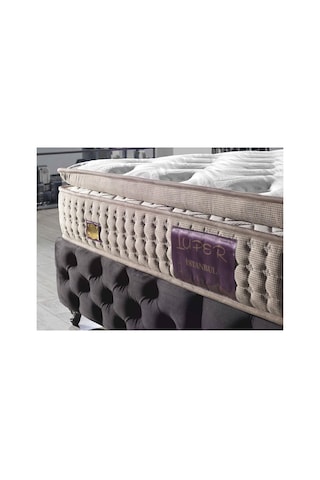 Luper İstanbul Luxuria Pedli Ultra Ortopedik Yaylı Yatak Beyaz 120 X 200 Genel