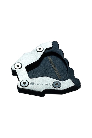 Noratech Moto Bajaj Ns200 N250 N160 F250 Yan Ayak Genişletici Plaka, Paslanmaz Çelik Kickstand Uzatma Desteği, Siyah