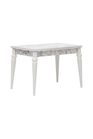 Saliva Masa, Beyaz Mermer, 110x70 Diğer