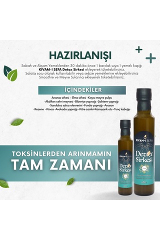 Kıvam-ı Sefa  Sirkesi 250 ML