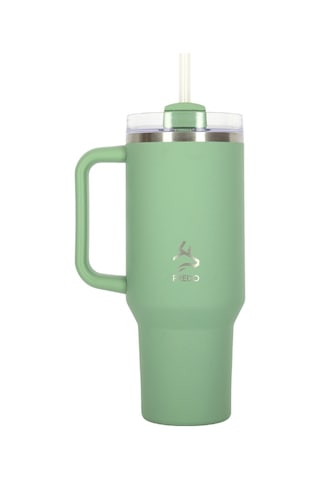 Sip Voyage Mint Yeşil Paslanmaz Çelik Pipetli Termos Bardak 900ml Mint Yeşil