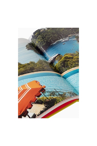 Assouline Splendido Portofino Oteli'nin Prestijli Koleksiyon Kitabı Biblo Yeşil-mavi