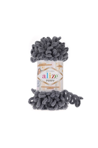 Alize 5 Adet Puffy El Örgü Ipliği 5'li Paket - 100 Gr. 9 Mt. Parmak Örgü Ipi - Şevval Tuhafiye 87