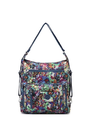 Hem Sırt Hem De Omuz Kadın Çantası Smart Bags 1205 Petunia Çok Renkli