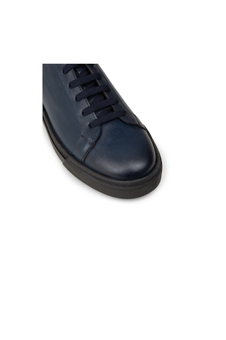 Deery Erkek Süet Lacivert Sneaker Ayakkabı - 02018mlcvc02