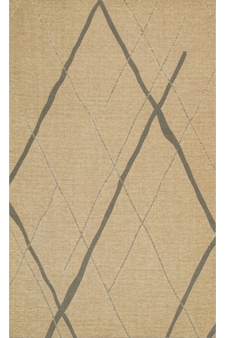 Brooklyn Brk 05 Natural Grey Hasır Görünümlü Kaymaz Renkli Dokuma Modern Kilim