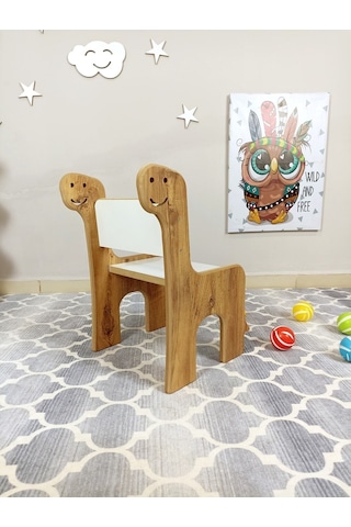 Miracle 3d Sırt Dayamalı Çocuk Sandalyesi Dinazor Figürlü 1668978069 Atlantik Çam