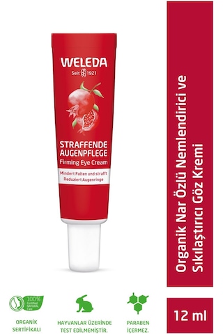Weleda Pomegranate & Maca Peptides Organik Nar Özlü Nemlendirici ve Sıkılaştırıcı Göz Kremi 12ml