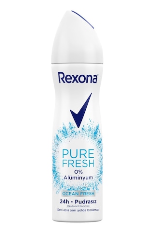 Rexona Ocean Fresh Pudrasız Kadın Sprey Deodorant 150 ML