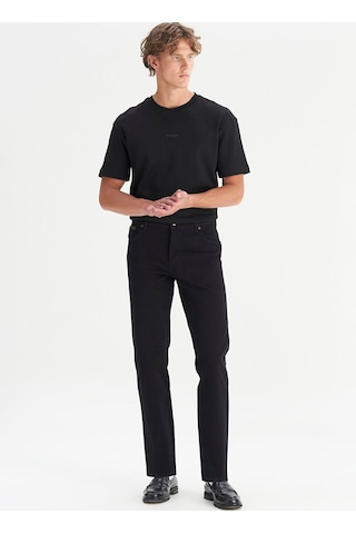 Erkek Straight Denim Pantolon Wrangler Mw12109004 Siyah