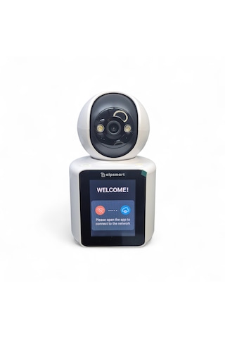 Alpsmart As670 Akıllı Wifi Güvenlik Kamerası Kendinden Ekranlı...