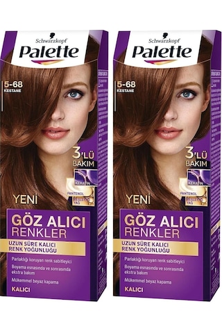 Palette Göz Alıcı Renkler 5 - 68 Kestane X 2 Adet