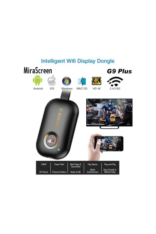 Mirascreen G9 Plus 1080P + 4K Uhd Görüntü Aktarım Cihazı 2020