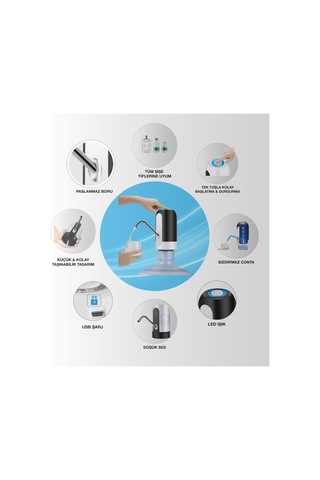 Sas Şarjlı Otomatik Damacana Su Pompası Diğer