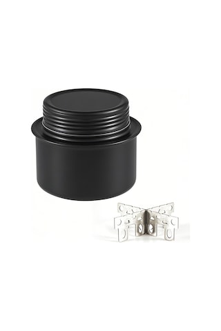 Kosona Kamp Ve Bisiklet Turları İçin Ultra Hafif Alüminyum Alkol Ocağı, Siyah Renk, Çapraz Ayaklı Ve Dayanıklı Siyah