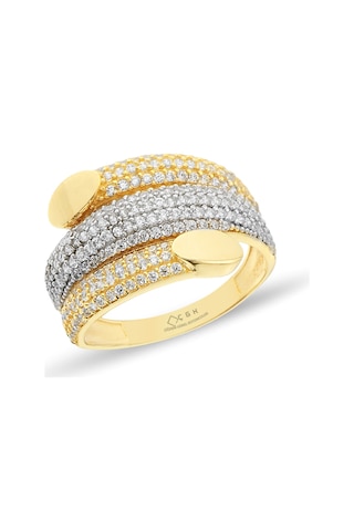 8 Ayar Kaburga Altın Yüzük (446620454)