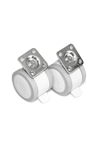 Smikov Kaçaklarından Yumuşak Lastikli 4 Adet Mobilya Tekerleği 96301744 Beyaz