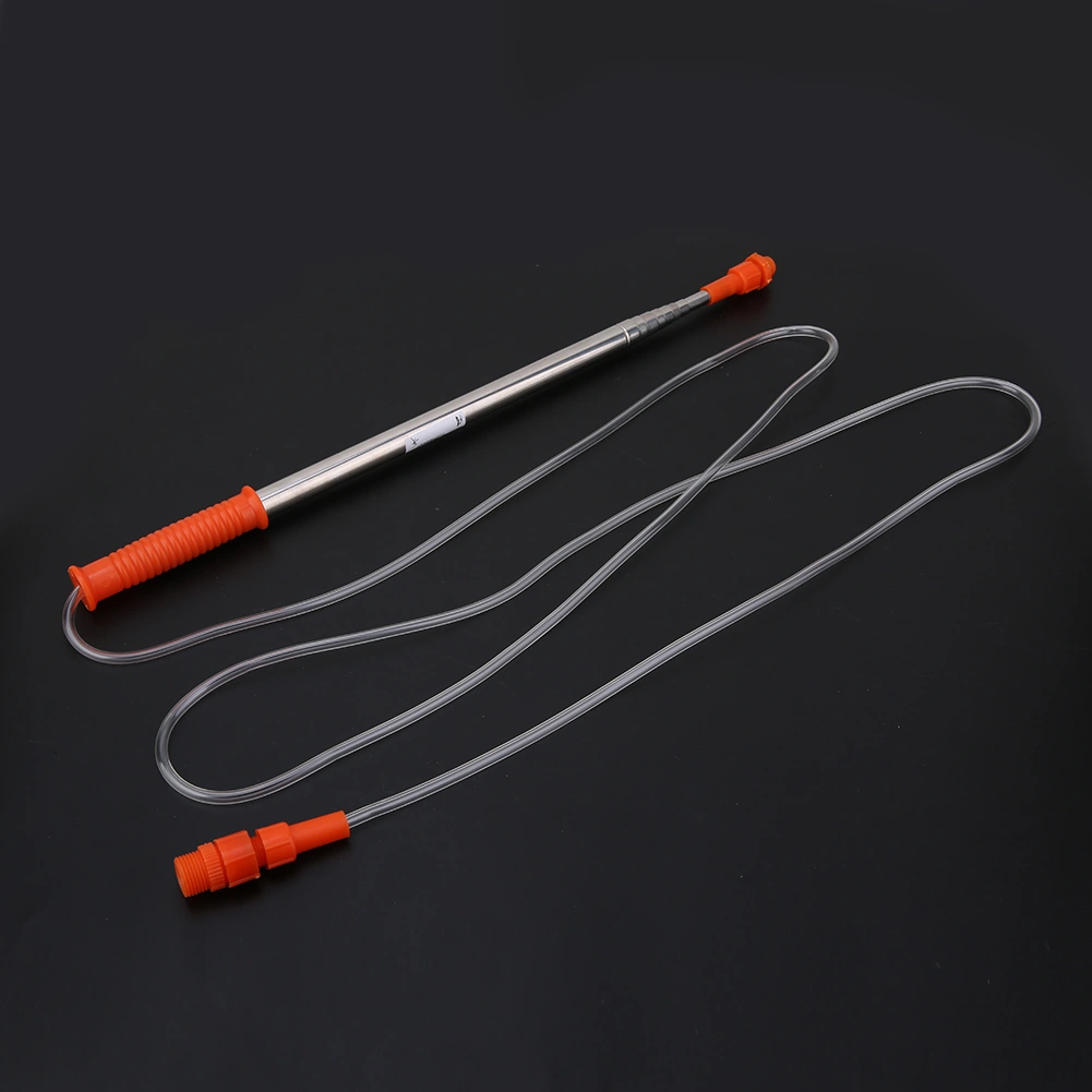 Hangfox 2.6 Metre Çekilebilir Paslanmaz Çelik Buhar Borusu - Bahçe Ve Tarım Sulama Aleti, Dayanıklı Ve Konforlu Kullanım