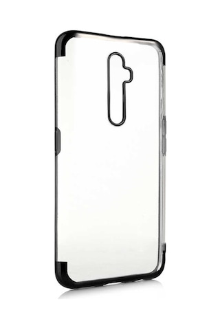 Oppo Reno 2Z Kılıf Zore Dört Köşeli Lazer Silikon Kılıf