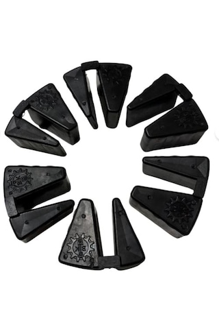 Rks Srv 125 Uyumlu Arka Jant Kaplin Lastiği 6'lı Set Sbr + Doğal Kauçuk -
