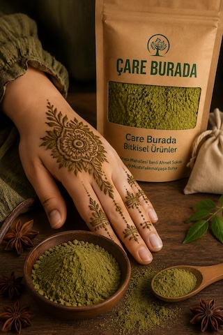 Çare Burada Doğal Toz Kına 170 G