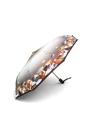 Baginn Snotline April Serisi Full Otomatik Kadın Şemsiye 90 Cm Çap Kapalı 30 Cm Çanta Boy Siyah