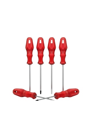 Astraltech Düz Ve Yıldız Başlıklı 7li Tornavida Seti Ergonomik Tutma