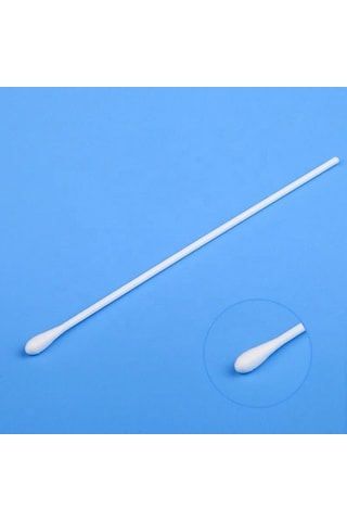 Eküvyon Çubuğu Non Steril Plastik Pamuklu 15 Cm 100 Adet