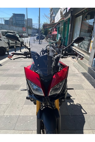 2016-19 Yamaha Mt07 Tracer Uzun Ön Cam Açık Füme Zeus 4mm 54cm Mt 07 Acik Füme