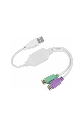 SPEEDUF USB To Ps/2 Çevirici Kablo Kablolu USB To Ps2 Çevirici