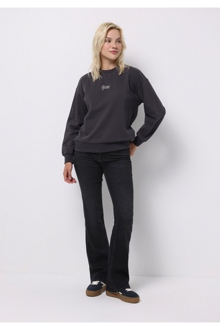 Colin's Colins Regular Fit Yuvarlak Yaka Baskılı Kadın Antrasit Sweatshirt Cl1075943 Q1.v2 Ant Antrasit