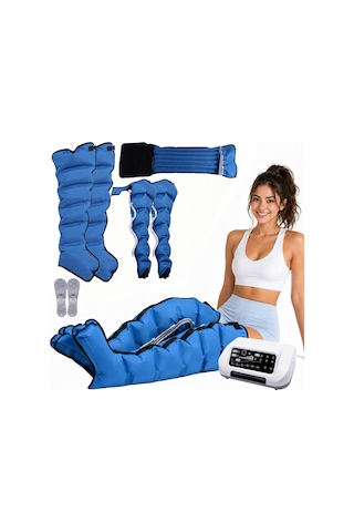 Lyjıangxın Bacaklar Ve Karın İçin Lenfatik Drenaj Cihazı, Lenfatik Drenaj Lipedema İçin 6 Odacıklı Profesyonel Bacak Masajı, L/xl 30-240mmhg Ayarlanabilir Basınç
