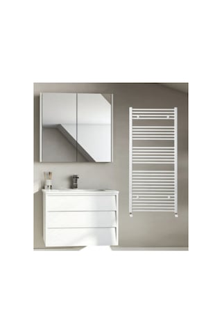 400x1200 Yüksek Kaliteli Beyaz Düz Havlupan Beyaz Boyalı Havlu Radyatör 40x120