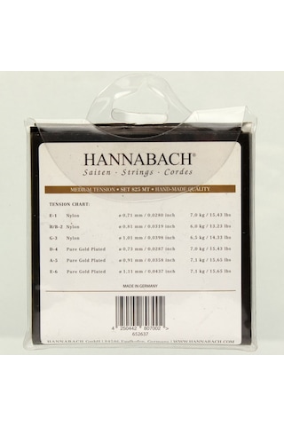 Hannabach 825 Mt Klasik Gitar Teli