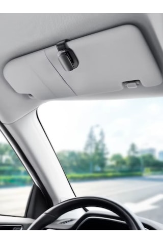 Baseus Araba Güneşliği İçin Gözlük Ve Kartvizit Tutucu 396039381 Siyah
