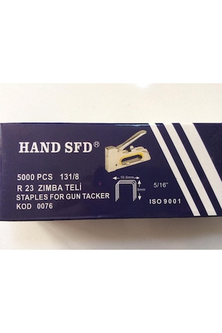 Sfd Zımba Teli 131/8 R23 Genel Amaçlı Zımba Teli 5000 Adet