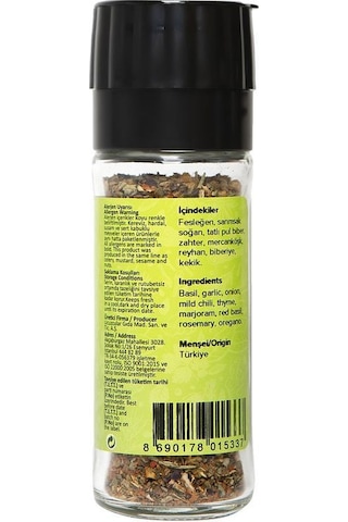 Hayfene İtalyan Baharatı Karışımı 25 G