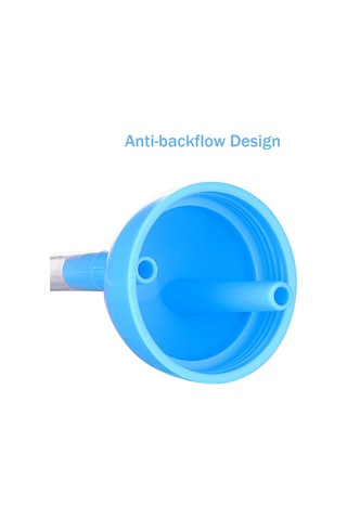 Yaozixa Mavi Bebek Burun Emici, U-şekilli Ters Akış Engeli, Yiyecek Dereceli Silikon, Konforlu Ve Güvenli Burun Temizliği