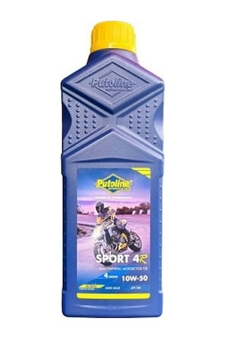 Putoline 1 Litre Bottle Sport 4r 10W-50 Motosiklet Motor Yağı