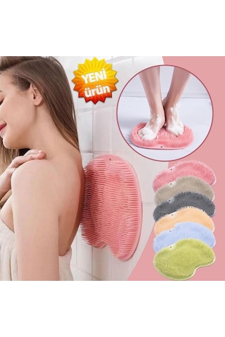 Kaymaz Banyo Masaj Yastığı Banyo Için Güçlü Vantuz Zemin Duş Matı
