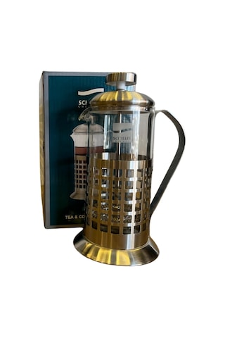 Schiller French Press Metalik Gri