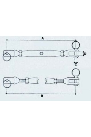 Liftin 5 Mm Krom 316