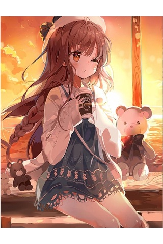 Kahverengi Dıngpu Tam Yuvarlak Elmas Boyama 5d Resim Rhinestones Süslemeleri Ev Boya Elmas Zanaat Kiti 30x40cm