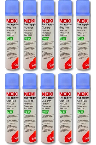 Noki Glue Pen Sıvı Yapıştırıcı 50 Gr 3450 10 Adet